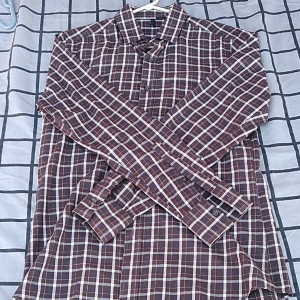 United Colors of Benetton Plaid Shirt